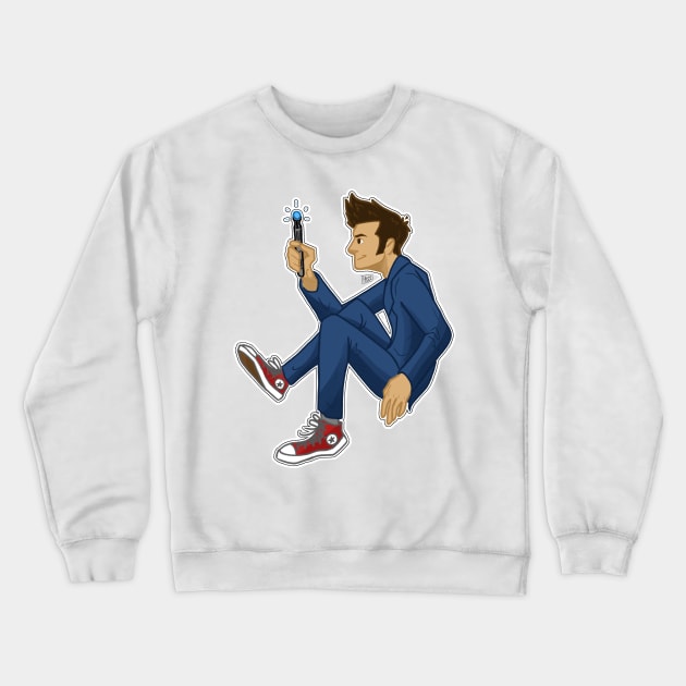 Floating Around - 10 Crewneck Sweatshirt by AussieDrawzz